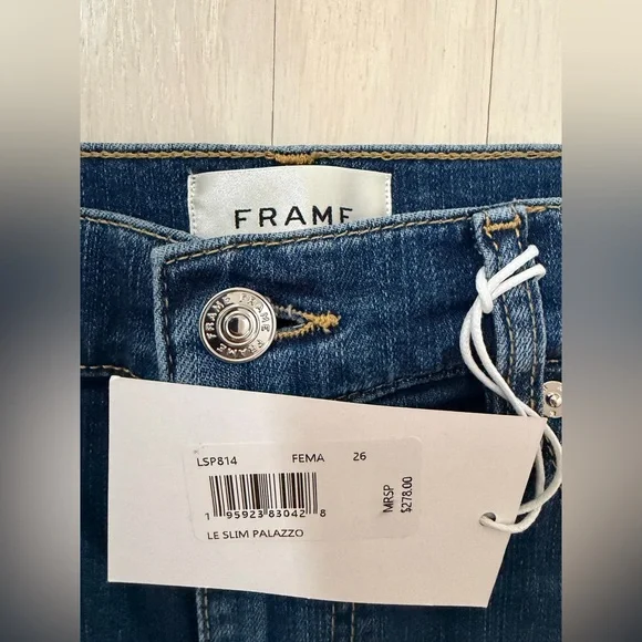 Frame Le Slim Palazzo Jeans
